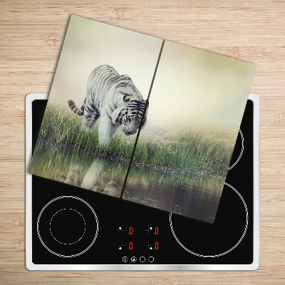 Chopping board White tiger