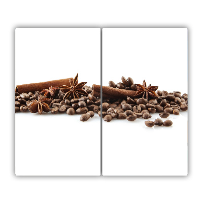 Chopping board Coffee beans cinnamon