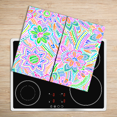 Chopping board Flower pattern