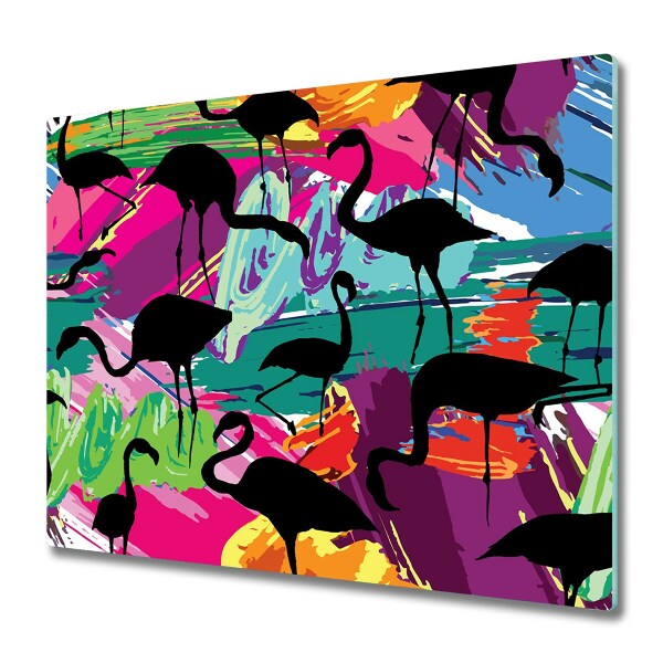 Chopping board Flamingos