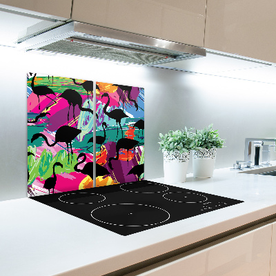 Chopping board Flamingos