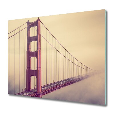 Chopping board San francisco bridge