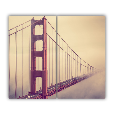 Chopping board San francisco bridge