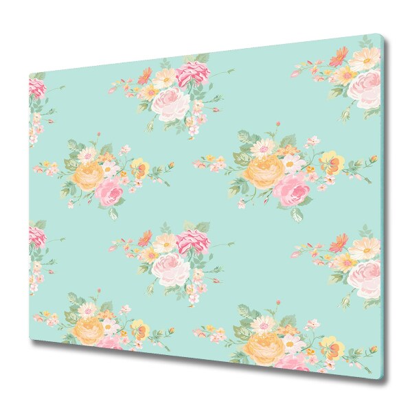 Chopping board Flower pattern