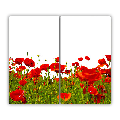 Chopping board Field poppies