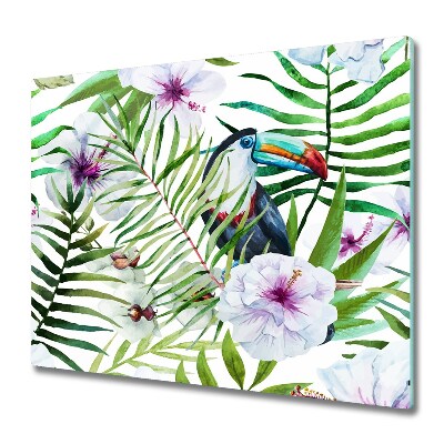 Chopping board Tropical toucan