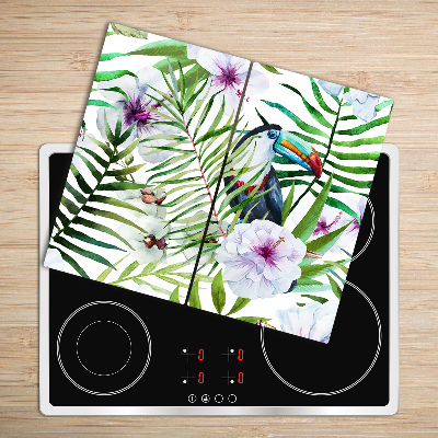 Chopping board Tropical toucan