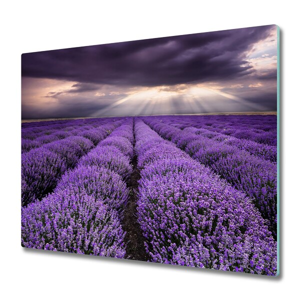 Chopping board Lavender field