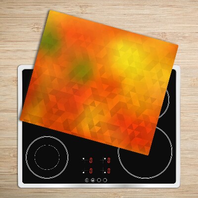 Chopping board Abstract triangles