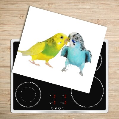 Chopping board Budgies