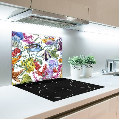 Chopping board Coral reef