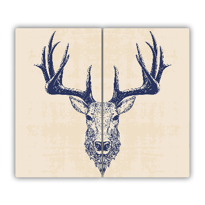 Chopping board Deer head