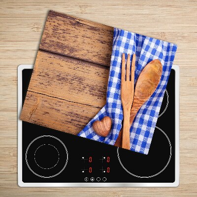 Chopping board Wood cutlery