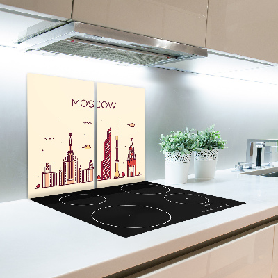 Chopping board Moscow building