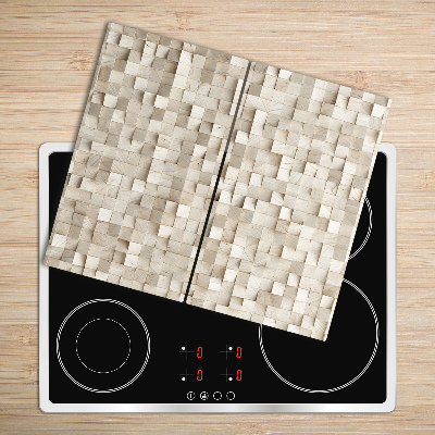 Chopping board Wooden cubes