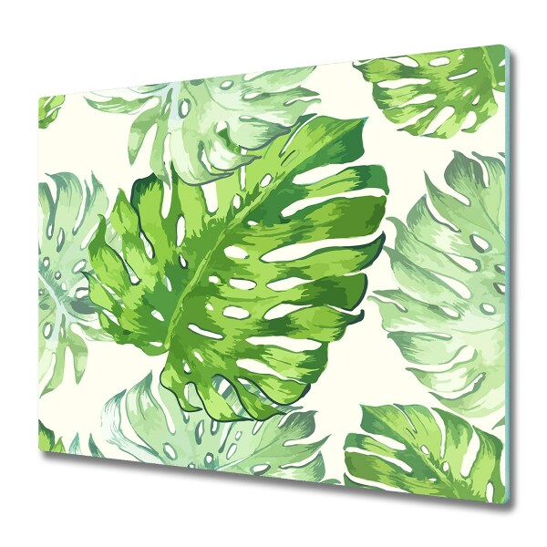 Chopping board Tropical leaves