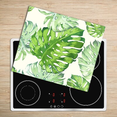 Chopping board Tropical leaves