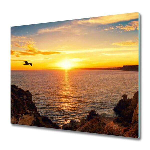 Chopping board Sunset sea