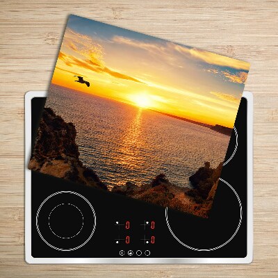 Chopping board Sunset sea