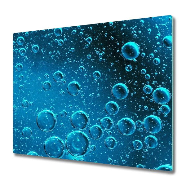 Chopping board Bubbles of water