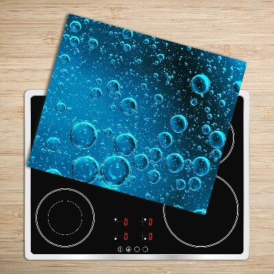 Chopping board Bubbles of water