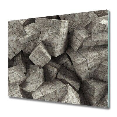 Chopping board Concrete cubes