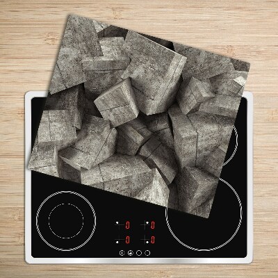 Chopping board Concrete cubes