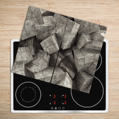 Chopping board Concrete cubes