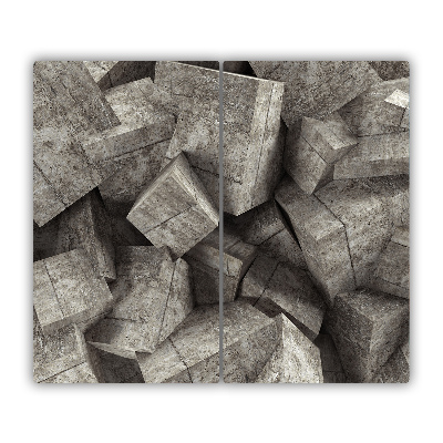 Chopping board Concrete cubes