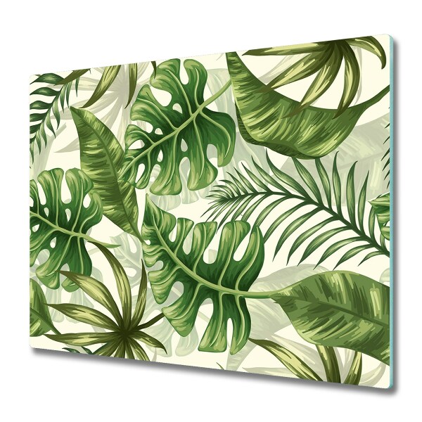 Chopping board Tropical leaves