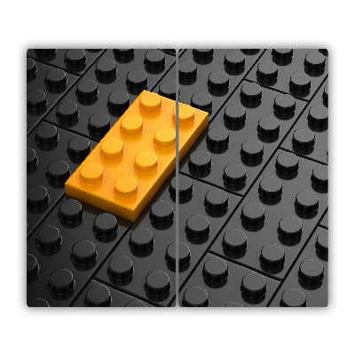 Chopping board Lego bricks