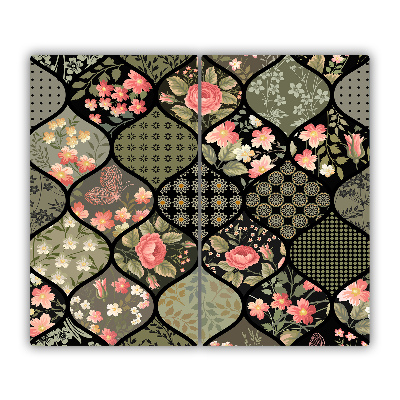 Chopping board Flower pattern