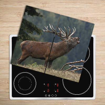 Chopping board Deer on the hill