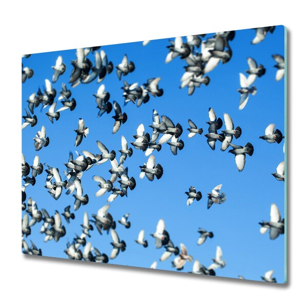 Chopping board Pigeon swarm