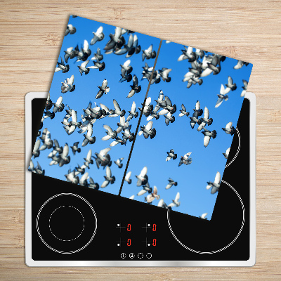 Chopping board Pigeon swarm