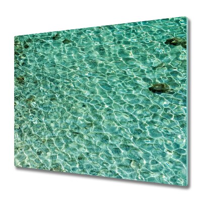Chopping board Transparent water