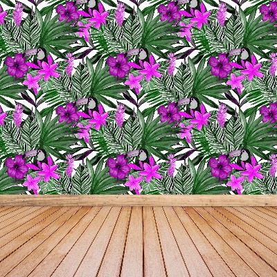 Wallpaper Toucan palm