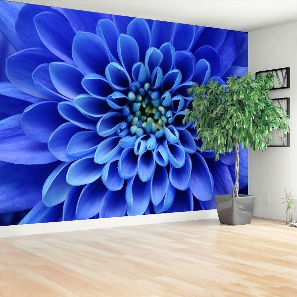 Wallpaper Blue flower 