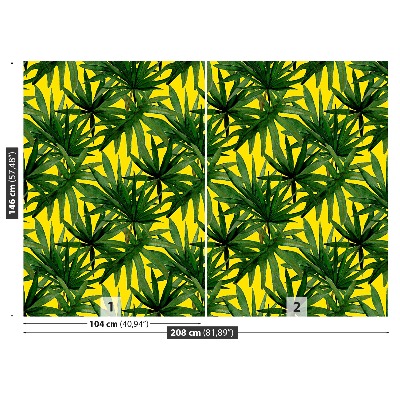 Wallpaper Tropical leaves