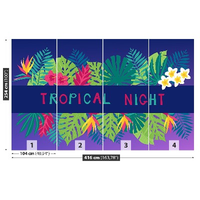 Wallpaper Tropical night