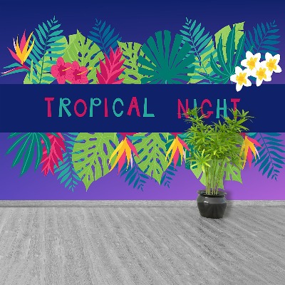 Wallpaper Tropical night