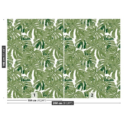 Wallpaper Tropical leaves