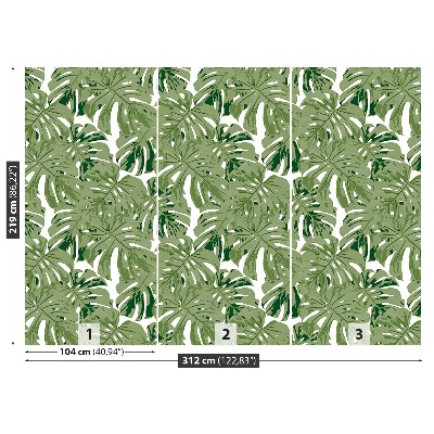 Wallpaper Tropical leaves