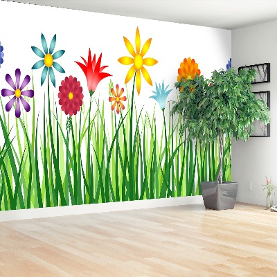 Wallpaper Flowers grass