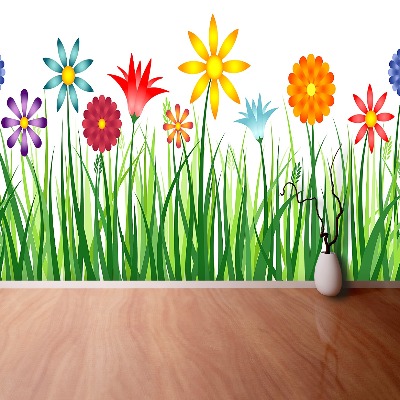 Wallpaper Flowers grass