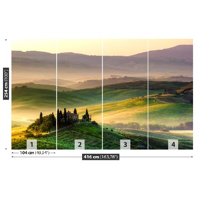 Wallpaper Panorama of tuscany