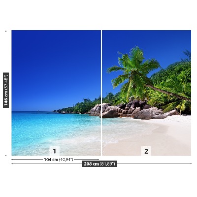 Wallpaper Seychelles beach