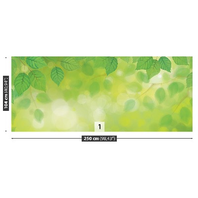 Wallpaper Green leaves