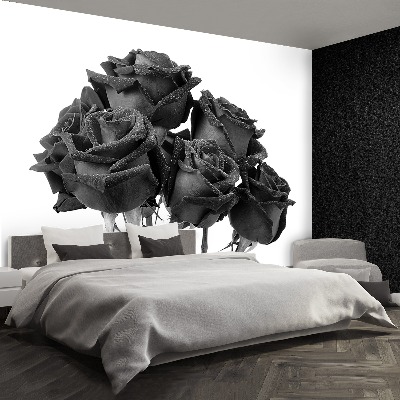 Wallpaper Black roses