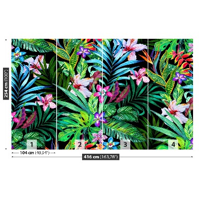 Wallpaper Tropical flowers